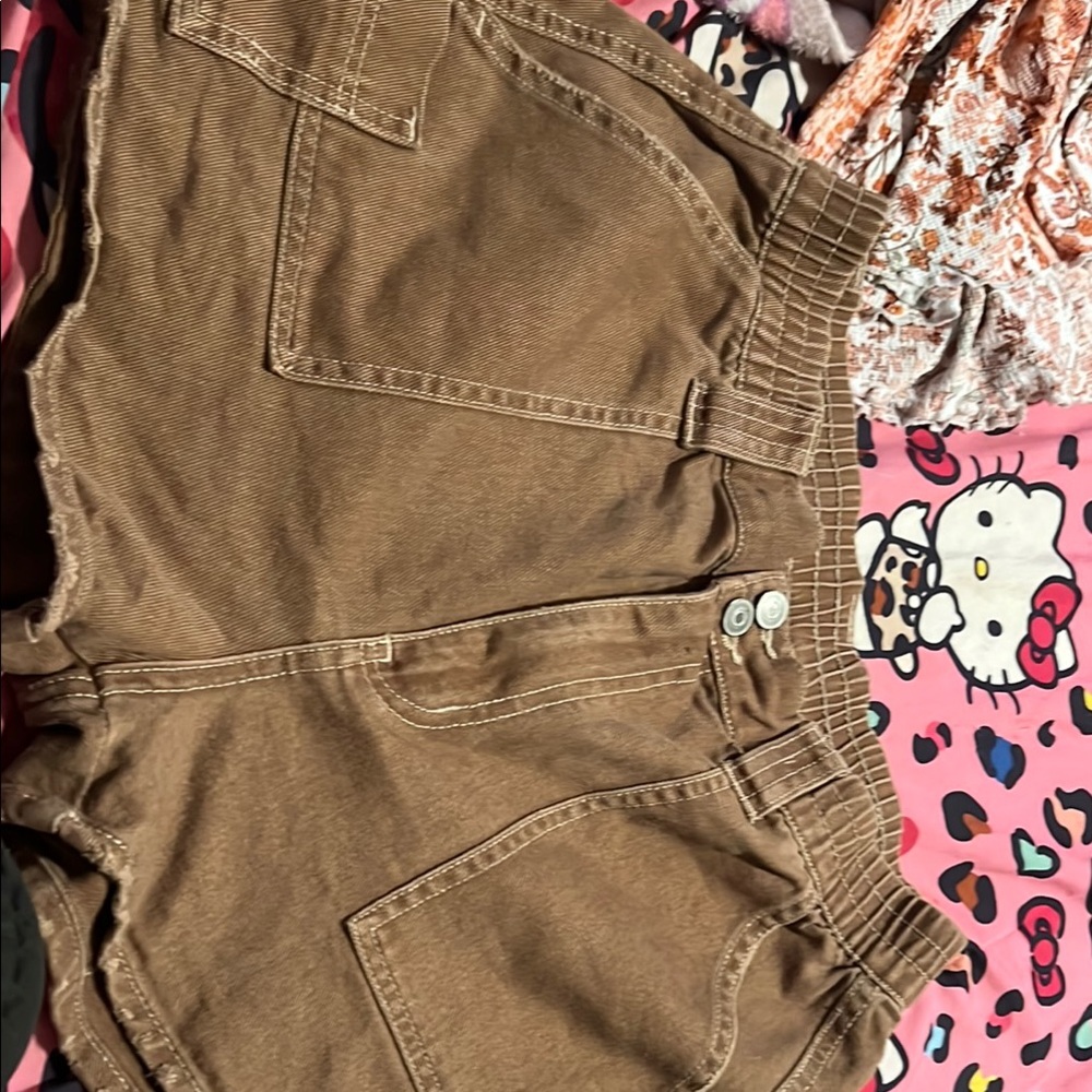 Kids Brown Shorts